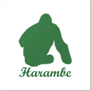 Harambe Posters and Art